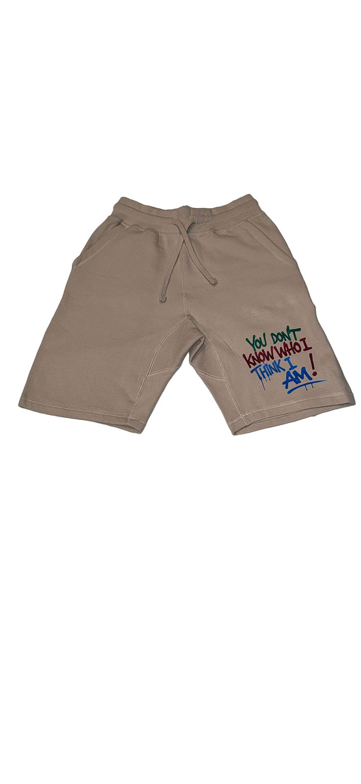 Shorts - Green Red and Blue Spraypaint (front only)