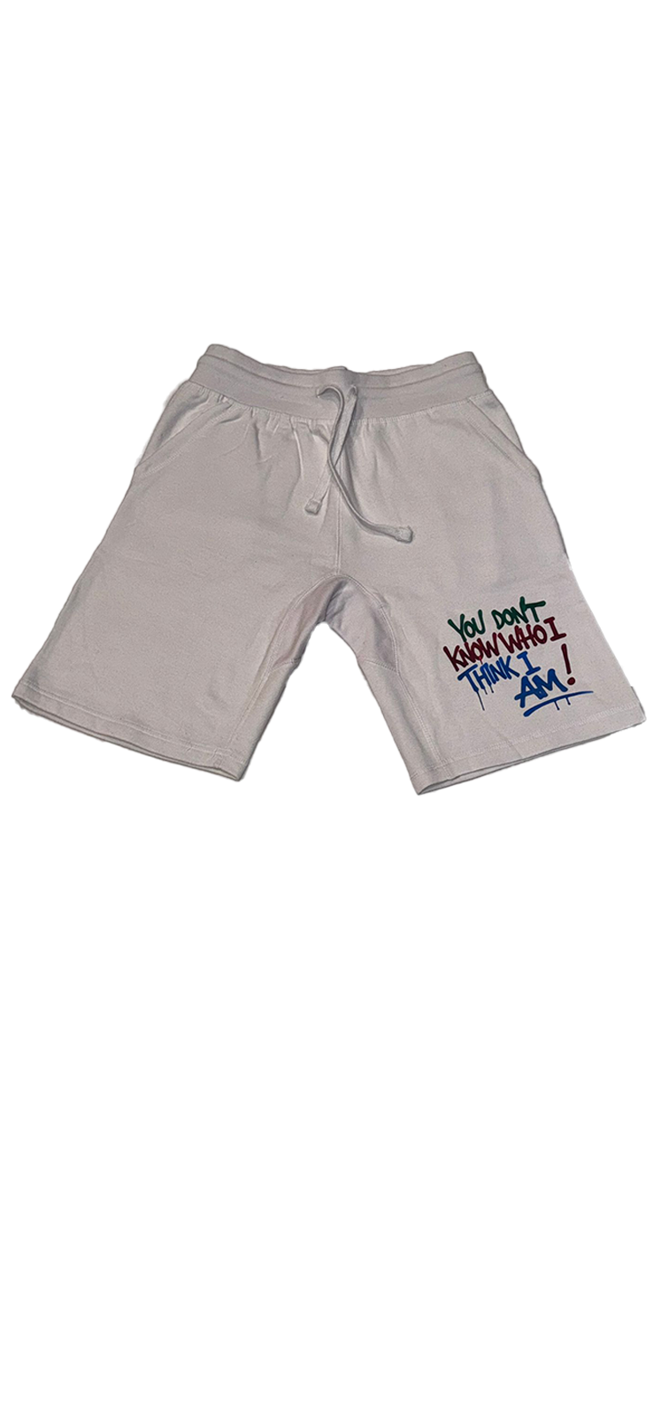 Shorts - Green Red and Blue Spraypaint (front only)