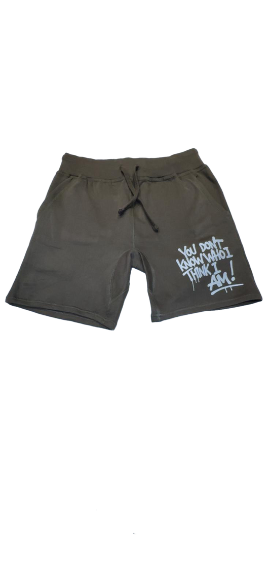 Shorts - White Spraypaint (front only)