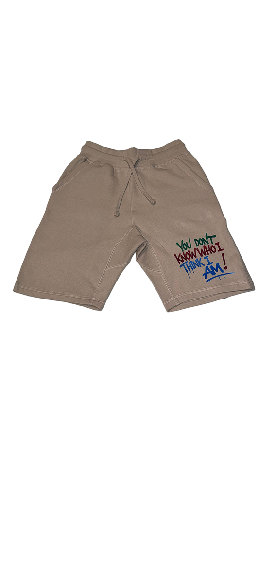 Shorts - Green Red and Blue Spraypaint (front only)