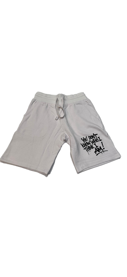 Shorts - Black Spraypaint (front only)