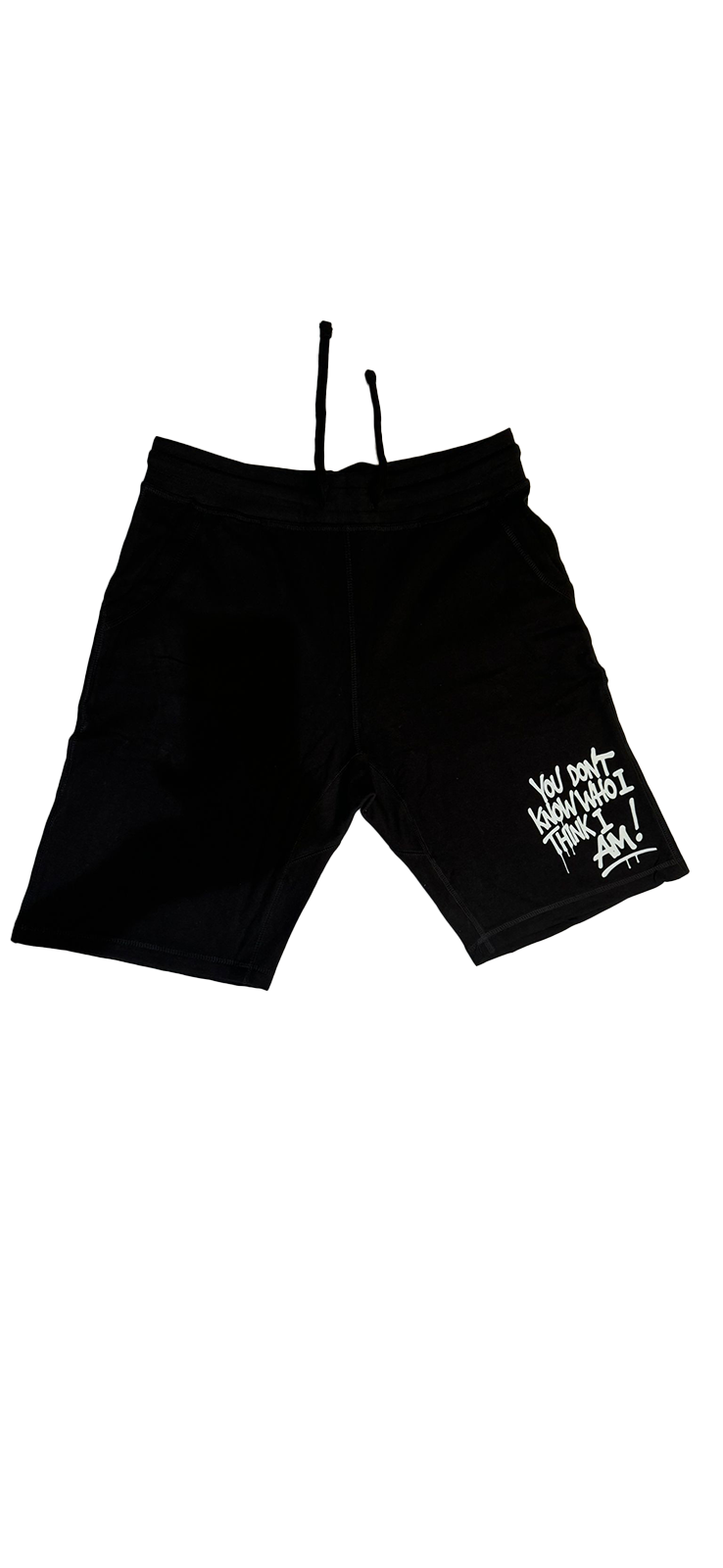 Shorts - White Spraypaint (back and front)
