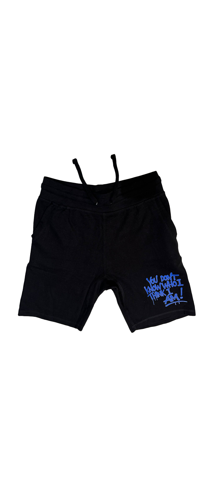 Shorts - Blue Spraypaint (front only)