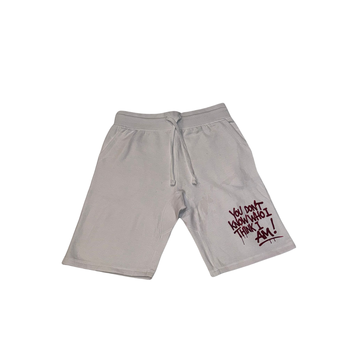Shorts - Red Spraypaint (front only)