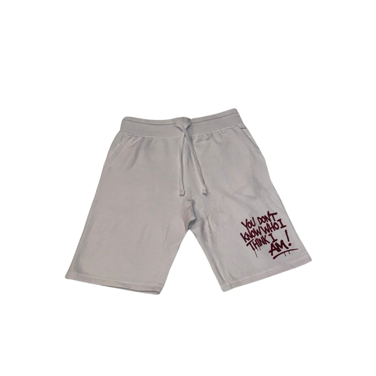 Shorts - Red Spraypaint (front only)
