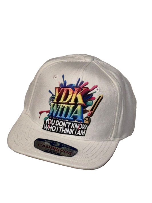 Hat - White Snapback Hat